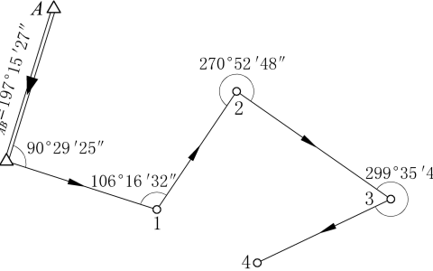 江苏开放大学建筑测量形考作业4计算与实践作业最新参考答案