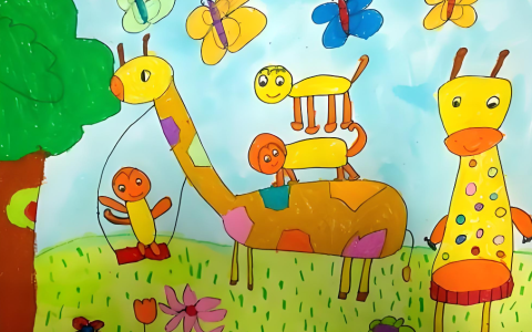 2025年春江苏开放大学幼儿绘画作业1答案