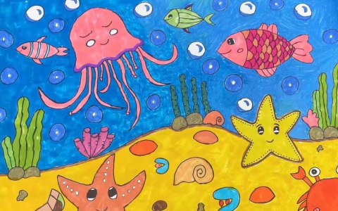 2025年春江苏开放大学幼儿绘画作业2答案