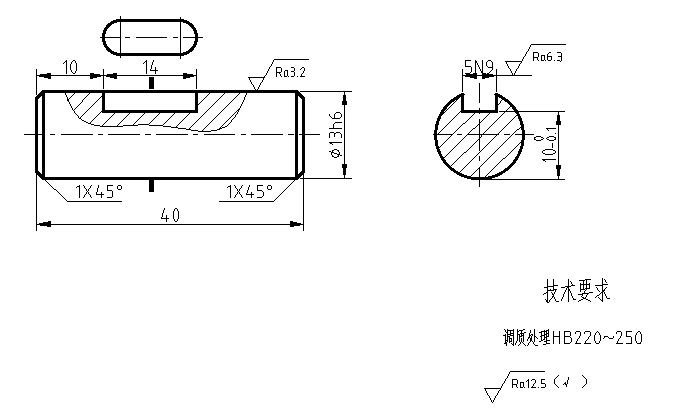 2025年秋江苏开放大学工程制图与CAD△作业1答案