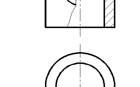 2025年秋江苏开放大学工程制图与CAD△作业3答案