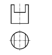 2025年秋江苏开放大学工程制图与CAD形考作业一答案