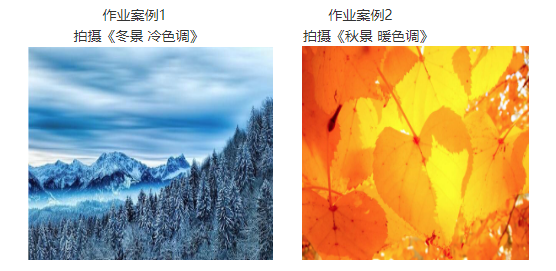 2025年秋江苏开放大学构成基础计分作业2色彩冷暖色调创作