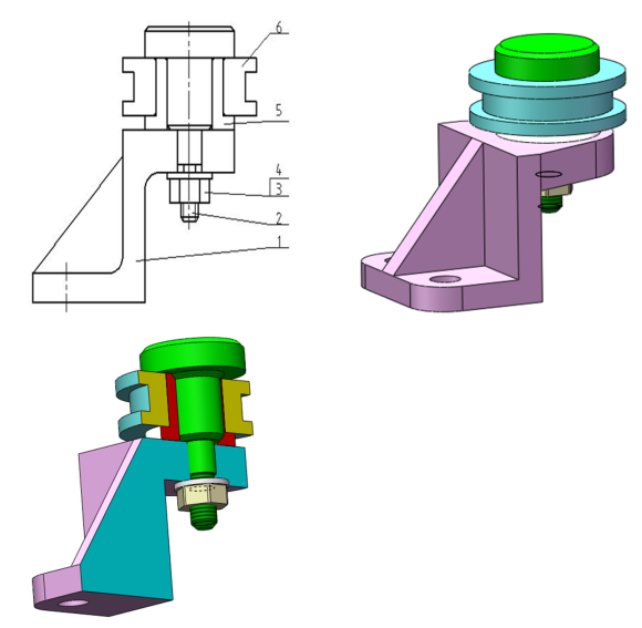 2025年秋江苏开放大学工程制图与CAD△ 作业4答案