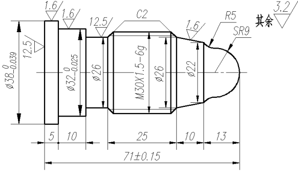 2025年秋江苏开放大学数控技术训练二：FANUC 0i数控系统车床编程仿真实验