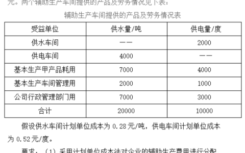 2026年春江苏开放大学智能化成本核算与管理第一次作业答案