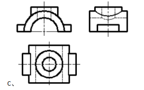 2026年秋江苏开放大学工程制图与CAD△作业2答案