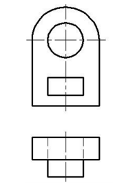 2026年秋江苏开放大学工程制图与CAD△作业2答案