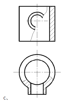 2026年秋江苏开放大学工程制图与CAD△作业3答案